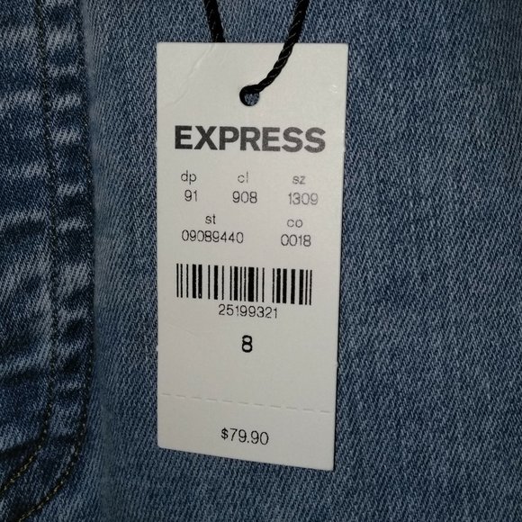 Express Straight Super High Rise - Picture 7 of 7